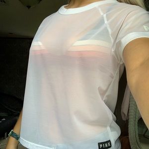 Sheer Top from Pink